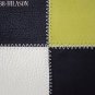 PL343 Smooth Leather PatchWork Cushion Pillow Cover