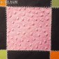 PL347 Smooth Leather PatchWork Cushion Pillow Cover