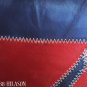 PL395 Smooth Leather PatchWork Cushion Pillow Cover
