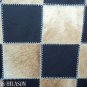 PL424 Smooth Leather PatchWork Cushion Pillow Cover