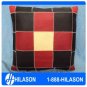 PL447 Smooth Leather PatchWork Cushion Pillow Cover