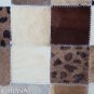 PL404 Cowhide Leather Hair-On PatchWork Cushion Pillow Cover