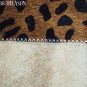 PL406 Cowhide Leather Hair-On PatchWork Cushion Pillow Cover