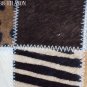 PL418 Cowhide Leather Hair-On PatchWork Cushion Pillow Cover