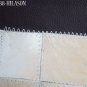 PL422 Cowhide Leather Hair-On PatchWork Cushion Pillow Cover