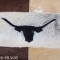 PL445 Cowhide Leather Hair-On PatchWork Cushion Pillow Cover
