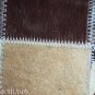 PL469 Cowhide Leather Hair-On PatchWork Cushion Pillow Cover