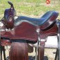 TO521DB Hilason Treeless Western Barrel Trail Saddle 15