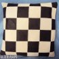 PL349 Smooth Leather PatchWork Cushion Pillow Cover
