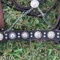 PA454 WESTERN SHOW TACK HORSE BRIDLE HEADSTALL WITH REINS