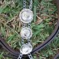 PA454 WESTERN SHOW TACK HORSE BRIDLE HEADSTALL WITH REINS