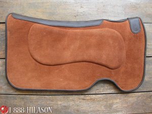 546 HILASON WESTERN "MEMORY FOAM" WOOL FELT SADDLE PAD