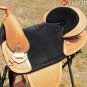 AW106 Hilason Treeless Western Trail Barrel Saddle 16