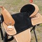 AW107 Hilason Treeless Western Trail Barrel Saddle 16
