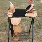 AW109 Hilason Treeless Western Trail Barrel Saddle 18
