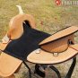 AW110 Hilason Treeless Western Trail Barrel Saddle 17