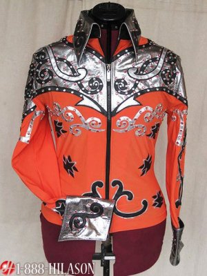 2595 Hilason Horsemanship Showmanship Jacket Shirt - XS