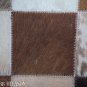 PL391 Cowhide Leather Hair-On PatchWork Cushion Pillow Cover