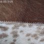 PL391 Cowhide Leather Hair-On PatchWork Cushion Pillow Cover