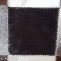PL392 Cowhide Leather Hair-On PatchWork Cushion Pillow Cover