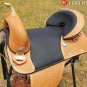 AW102 Hilason Treeless Western Trail Barrel Saddle 16