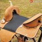 AW102 Hilason Treeless Western Trail Barrel Saddle 16