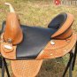 AW103 Hilason Treeless Western Trail Barrel Saddle 16