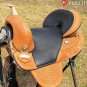 AW103 Hilason Treeless Western Trail Barrel Saddle 16