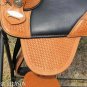 AW103 Hilason Treeless Western Trail Barrel Saddle 16