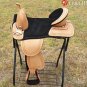 AW105 Hilason Treeless Western Trail Barrel Saddle 17