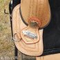 AW105 Hilason Treeless Western Trail Barrel Saddle 17