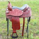 T294 Hilason Flex-Tree Trail Pleasure Western Saddle 17