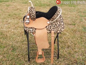 TT918 Flex-Tree Barrel Racing Trail Western Saddle 14