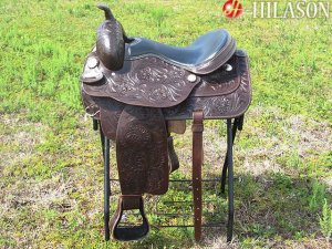 T292 Hilason Flex-Tree Trail Pleasure Western Saddle 18