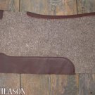 HILASON WESTERN "MEMORY FOAM" WOOL FELT SADDLE PAD TA551