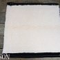 DP290 HILASON WESTERN NEW ZEALND WOOL SADDLE PAD BLANKET ZEBRA HAIR ON LEATHER