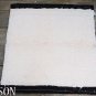 DP301 HILASON WESTERN NEW ZEALND WOOL SADDLE PAD BLANKET ZEBRA HAIR ON LEATHER