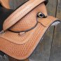AW115 Hilason Treeless Western Trail Barrel Saddle 15