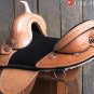 AW112 Hilason Treeless Western Trail Barrel Saddle 16