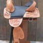 AW118 Hilason Treeless Western Trail Barrel Saddle 16