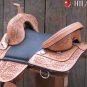 AW118 Hilason Treeless Western Trail Barrel Saddle 16