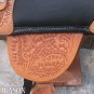 AW118 Hilason Treeless Western Trail Barrel Saddle 17