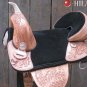 AW117 Hilason Treeless Western Trail Barrel Saddle 16
