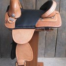 AW115 Hilason Treeless Western Trail Barrel Saddle 17
