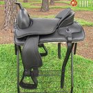 TO509 Hilason Treeless Western Pleasure Trail Riding Saddle 16