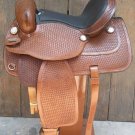 TO539 Hilason Treeless Western Barrel Trail Saddle 17