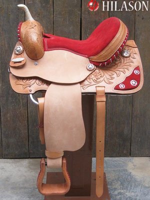TT296 Flex-Tree Barrel Racing Trail Western Saddle 16