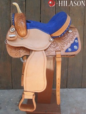 TT301 Flex-Tree Barrel Racing Trail Western Saddle 17