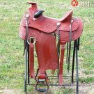 OS168 Western Wade Roping Ranch Cowboy Trail Saddle 16