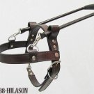 STRONG LEATHER WORKING GUIDE ASSISTANCE DOG HARNESS-LRG